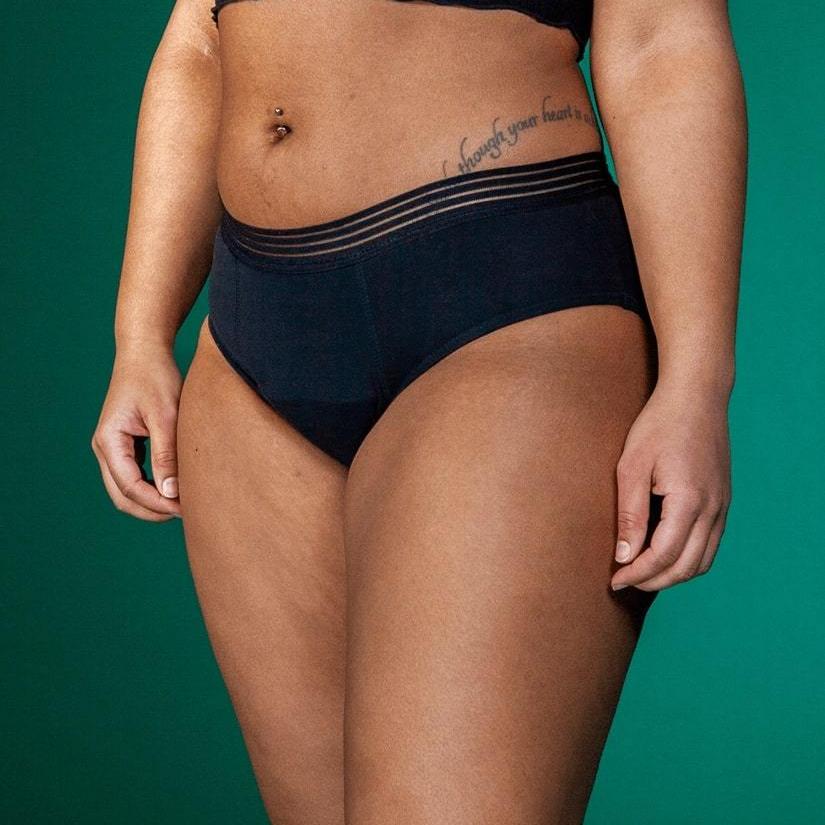 Period Underwear - Mid Waist - Heavy Flow - Plastic Free Amsterdam